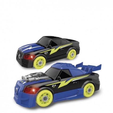 COCHE TUNNING 2 EN 1 CON LUCES Y SONIDOS TACHÁN