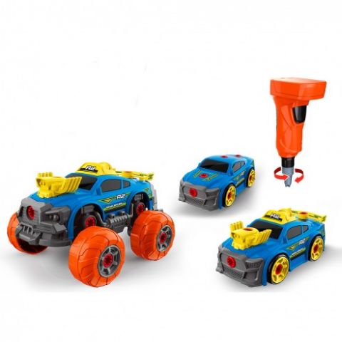 COCHE CON ACCESORIOS TUNNING 3 EN 1 TACHÁN