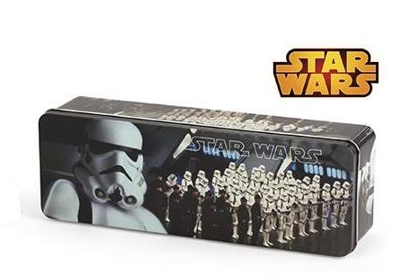 CAJA METALICA RECTANGULAR STAR WARS 