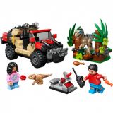 HUIDA TODO TERRENO Y RAPTOR JURASSIC WORLD LEGO  