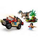 HUIDA TODO TERRENO Y RAPTOR JURASSIC WORLD LEGO  