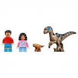 HUIDA TODO TERRENO Y RAPTOR JURASSIC WORLD LEGO  