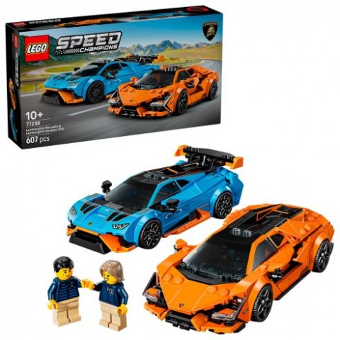 LAMBORGHINI REVUELTO & HURACÁN STO LEGO SPEED CHAM