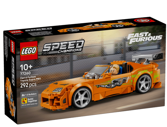 TOYOTA SUPRA MK4 A TODO GAS LEGO SPEED CHAMPIONS