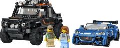 JAGUAR PROJECT 7 Y LAND ROVER DEFENDER LEGO SPEED 
