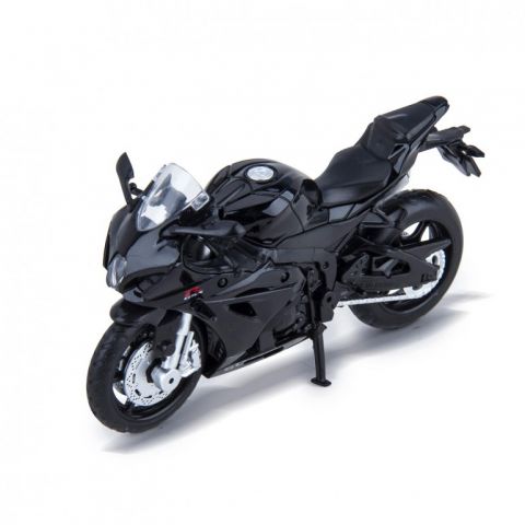 MOTO SUZUKI GSX-R1000 1:18 NEGRA METAL TACHÁN