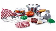 SET  MENAJE COCINA ACERO INOX 23 PZAS TACHAN