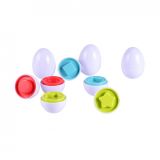 PACK 6 HUEVOS COLORES ENCAJABLES TACHAN