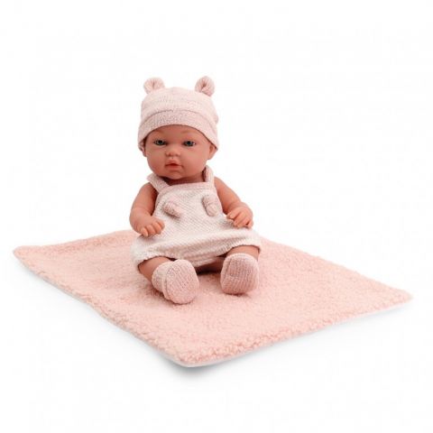 BEBE 30 CM CONJUNTO PUNTO ROSA TACHAN