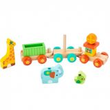 TREN DE MADERA CON ANIMALES TACHÁN