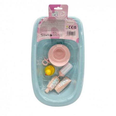 BAÑERA AZUL CON ACCESORIOS TACHÁN