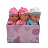 MUÑECA ROSA O AZUL 31 CM BLANDITA SURTIDAS TACHÁN