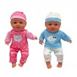 MUÑECA ROSA O AZUL 31 CM BLANDITA SURTIDAS TACHÁN