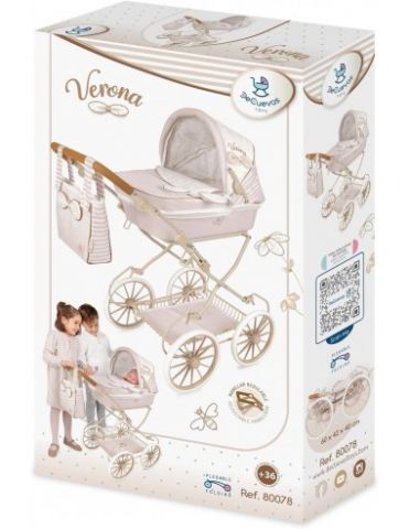 COCHE MUÑECAS PLEGABLE VERONA DE CUEVAS TOYS