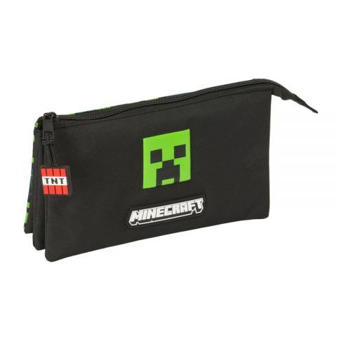 PORTATODO TRIPLE MINECRAFT TNT SAFTA