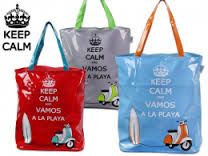 BOLSO PLAYA KEEP CALM