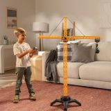 GRÚA R/C CON  FIGURA Y ACCESORIOS CAT FUNRISE