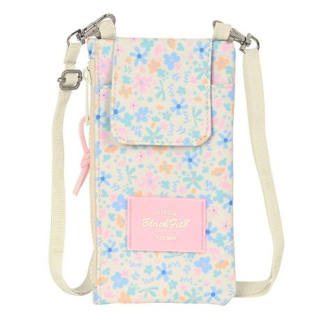 MONEDERO PORTAMOVIL BLACKFIT BLOSSOM SAFTA