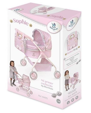MI PRIMER COCHE DE MUÑECAS SOPHIE 56 CM DECUEVAS 