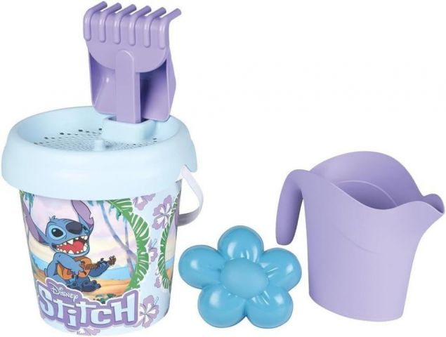 CUBO MOLDES CON REGADERA STITCH SMOBY