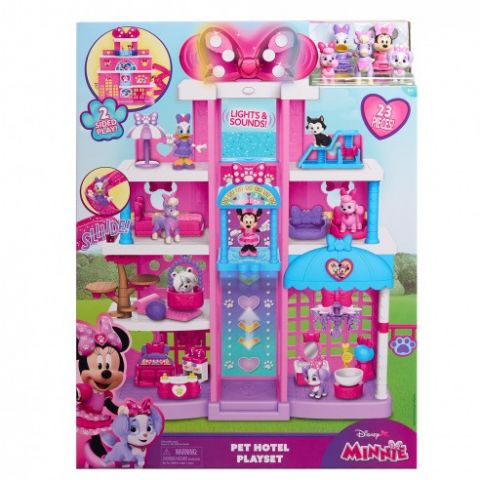HOTEL MASCOTAS PAMPERED PAWS MINNIE MOUSE JUST PLA
