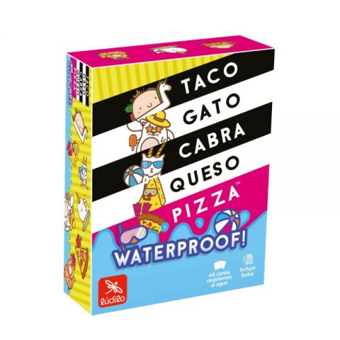 TACO,GATO,CABRA,QUESO, PIZZA  WATERPROOF LUDILO