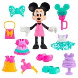 MINNIE MOUSE FASHION MUÑECA MALETÍN ROSA JUST PLAY
