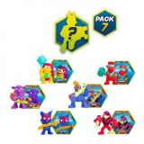 MEGA PACK 7 FIGURAS METAZELLS Y 2 LOGS IMC TOYS