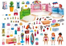 PASEO COMERCIAL CON 3 TIENDAS PLAYMOBIL