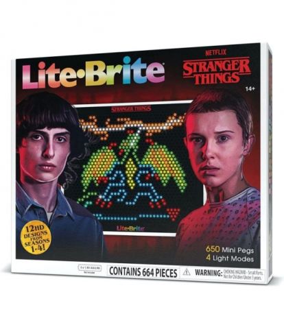 LITE BRITE STRANGER THINGS EDICIÓN ESPECIAL DEQUBE