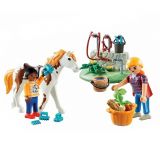 MALETÍN GRANDE CABALLOS PLAYMOBIL