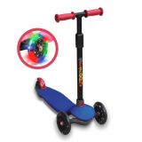 SCOOTER 3 RUEDAS LED AZUL