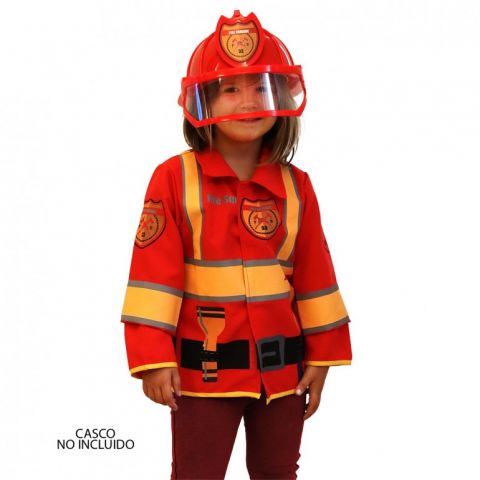 DISFRAZ DE BOMBERO UNISEX 