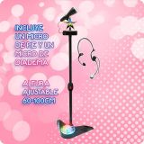 MICRO DE KARAOKE  DE PIE DISCO TACHAN