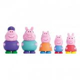 5 FIGURAS DE BAÑO PEPPA PIG DEQUBE