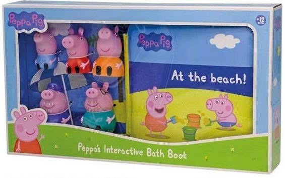 LIBRO INTERACTIVO DE BAÑO PEPPA PIG DEQUBE