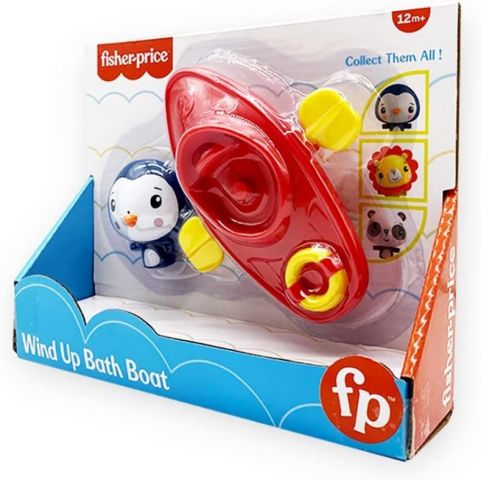 BARCO CON REMOS PINGÜINO FISHER PRICE