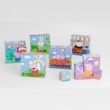 PEPPA PIG ROMPECABEZAS DE MADERA DEQUBE