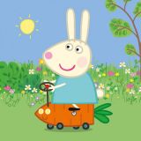 PEPPA PIG ROMPECABEZAS DE MADERA DEQUBE