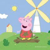 PEPPA PIG ROMPECABEZAS DE MADERA DEQUBE