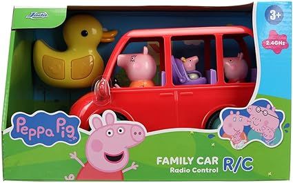 COCHE PEPA PIG FAMILIAR R/C SIMBA