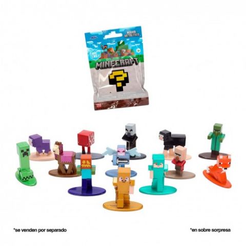 SOBRE SORPRESA NANO FIGURA MINECRAFT SIMBA