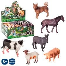 ANIMALES DE GRANJA VINILO 6 MODELOS