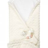 REBORN ABRIL ROSA C/MANTA 40 CM ARIAS