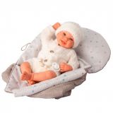 REBORN HENAR 45 CM C/SAQUITO ARIAS