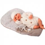 REBORN HENAR 45 CM C/SAQUITO ARIAS