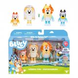 BLUEY PACK 4 FIGURAS PERSONAJES SURTIDOS FAMOSA