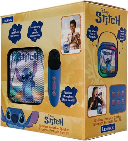 KARAOKE STITCH CON MICRÓFONO LEXIBOOK