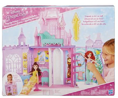 CASTILLO PRINCESAS DISNEY CON MUÑECA 