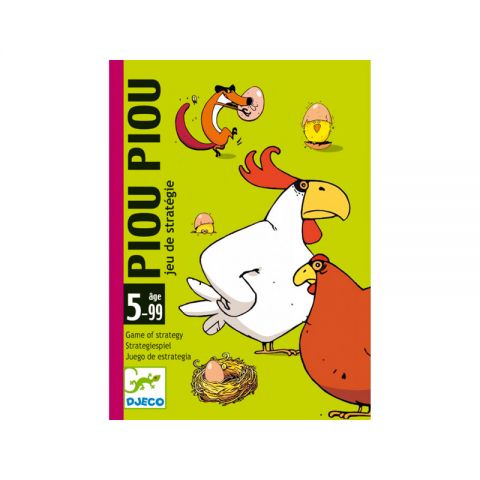 CARTAS PIOU PIOU JUEGO DE ESTRATEGIA DJECO